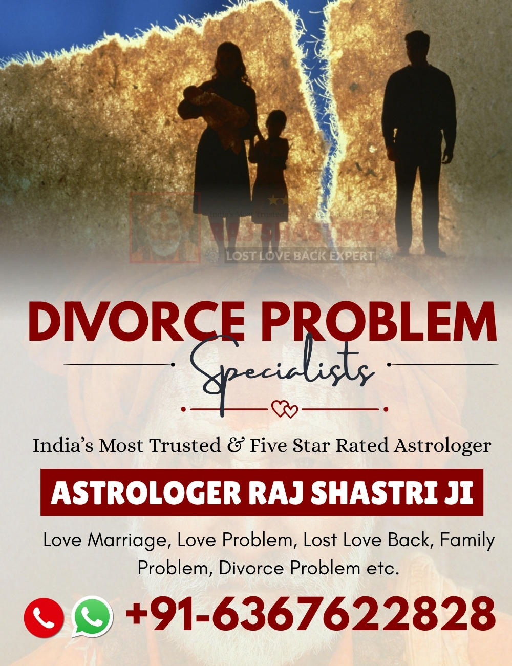 Astrologer Raj Shastri Ji +91-6367622828